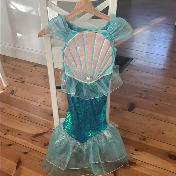 Sparkling Sea Princess Mermaid Costume for Kids - Picture 1 of 3
